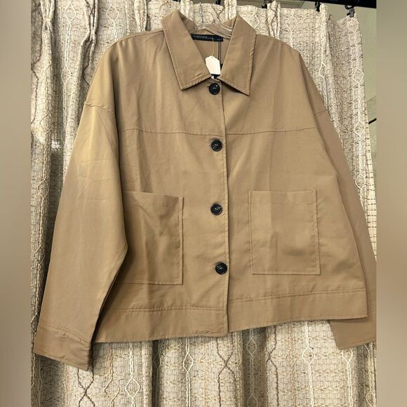 Zanzea ladies 3x beige/tan jacket new - Picture 1 of 9